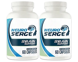 Neuro Serge brain and cognitive health supplement bottle with capsules